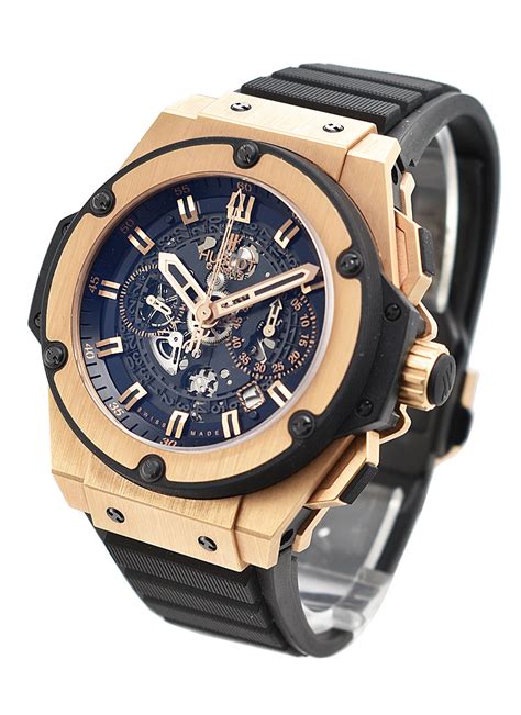 hublot king power unico rose gold